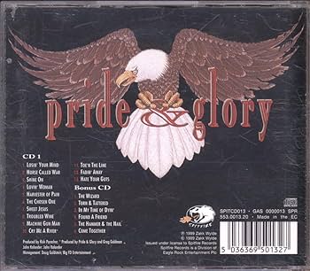 プライドアンドグローリー PRIDE & GLORY ZAKK CDセット pride & glory